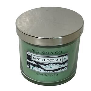 Slatkin & Co Mint Chocolate Scented Candle 4 ou Preowned Unused